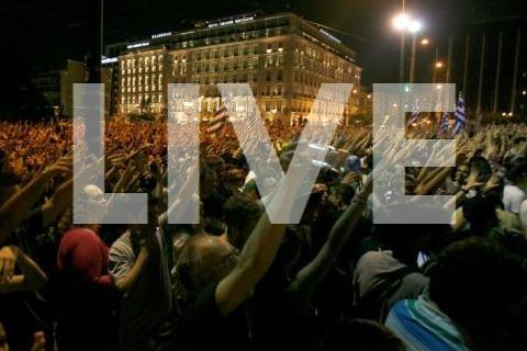 LIVE: Η συγκέντρωση στο Σύνταγμα (live streaming) - Δείτε σε απευθείας σύνδεση πώς εξελίσσεται η συγκέντρωση στην πλατεία Συντάγματος...