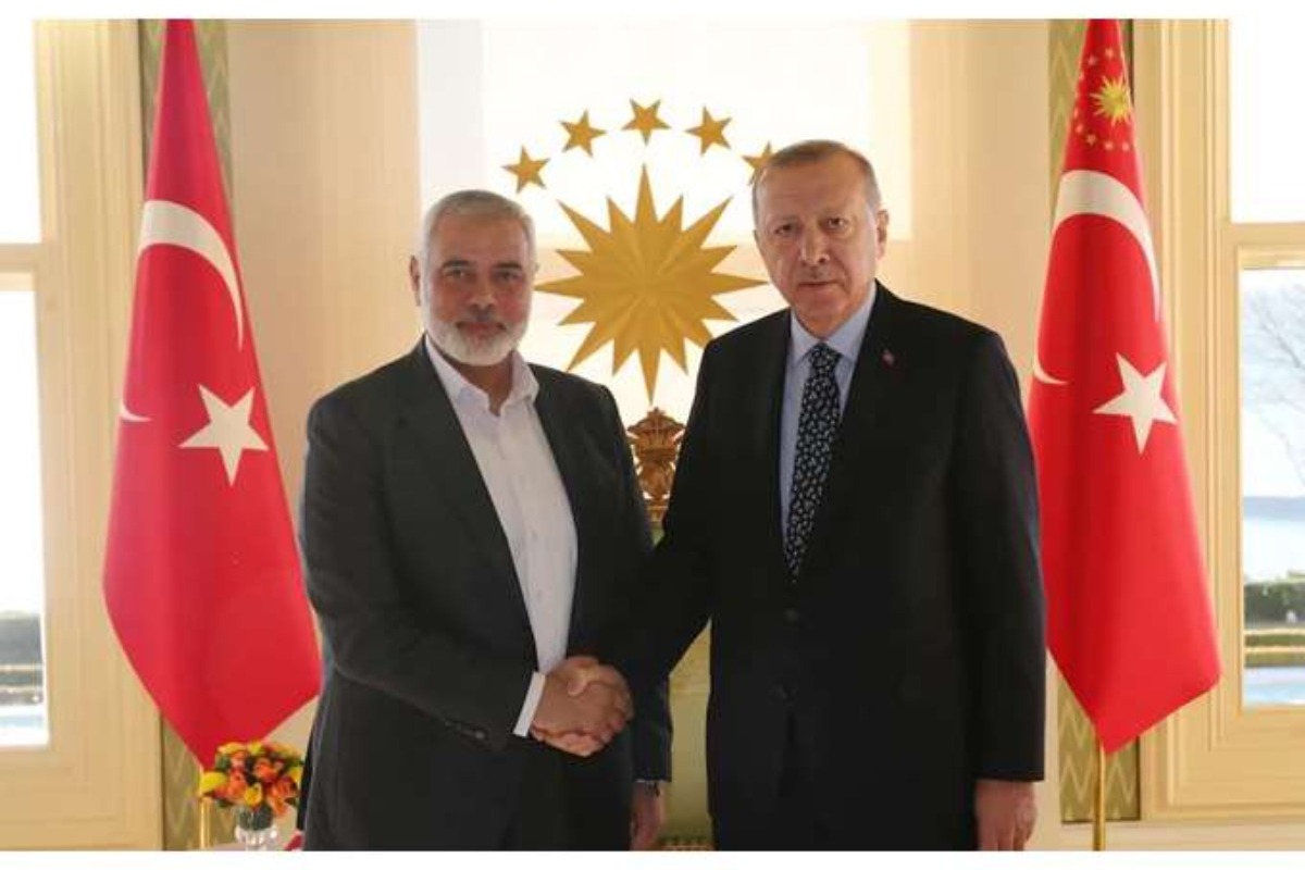 Συνάντηση Ερντογάν με τον ηγέτη της Χαμάς – «Το Ισραήλ θα πληρώσει για την καταπίεση των Παλαιστινίων»