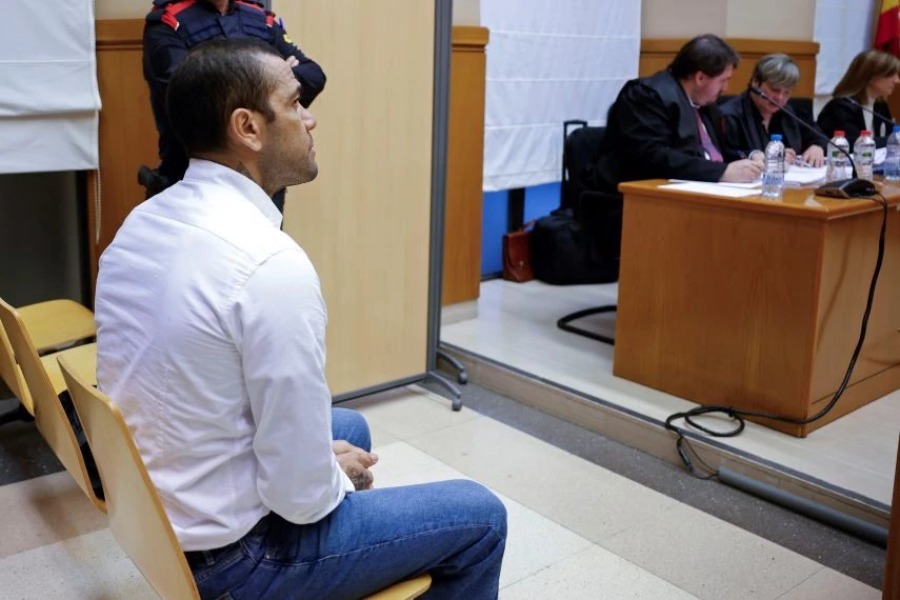 Ντάνι Αλβες: Καταδικάστηκε σε φυλάκιση 4,5 χρόνων για τη σeξουαλική επίθεση