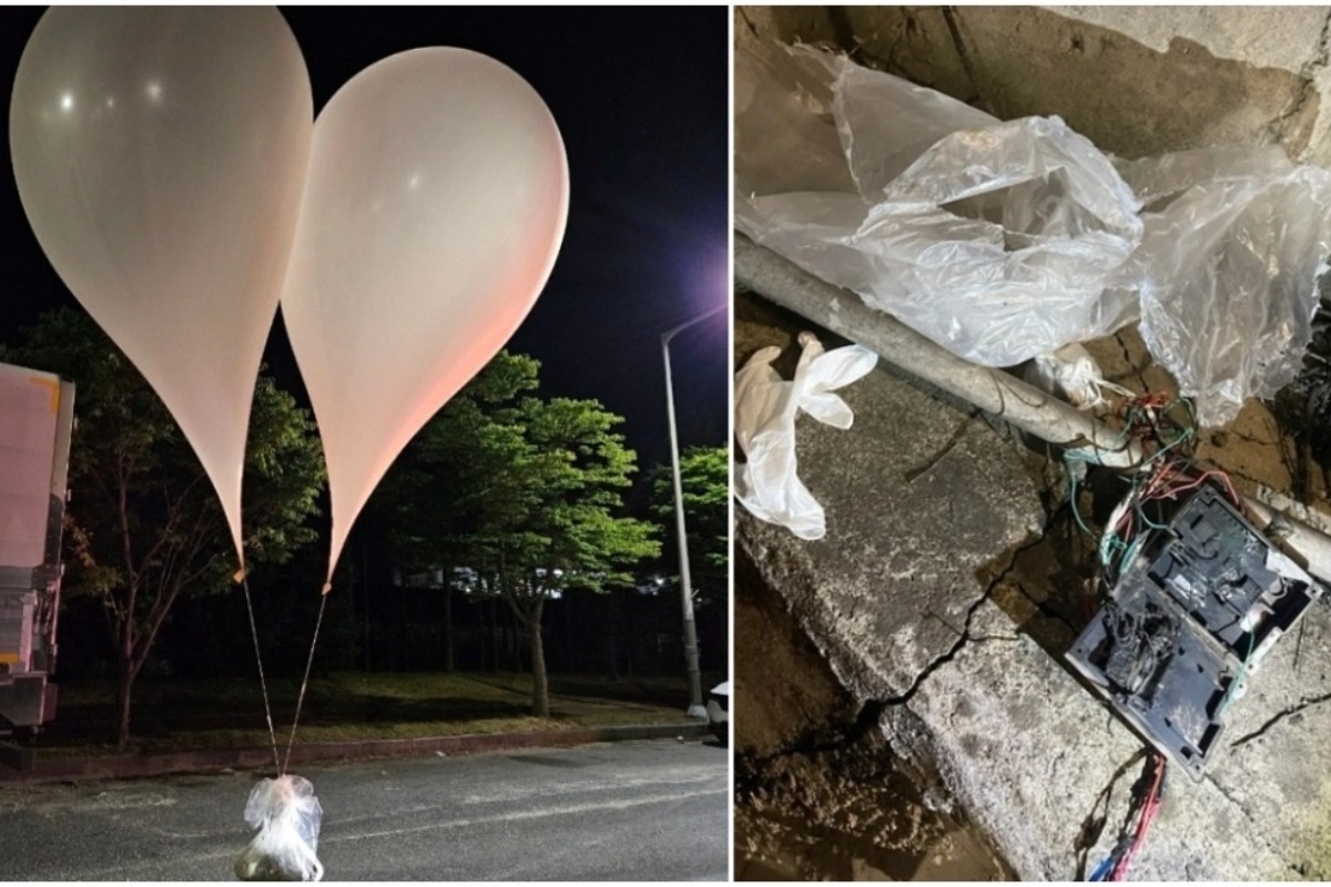 H Πιονγκγιάνγκ έστειλε νέο κύμα μπαλονιών με ακαθαρσίες στη Νότια Κορέα