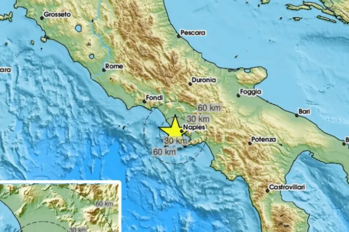 Βίντεο: Μπαράζ σεισμικών δονήσεων στη Νάπολη