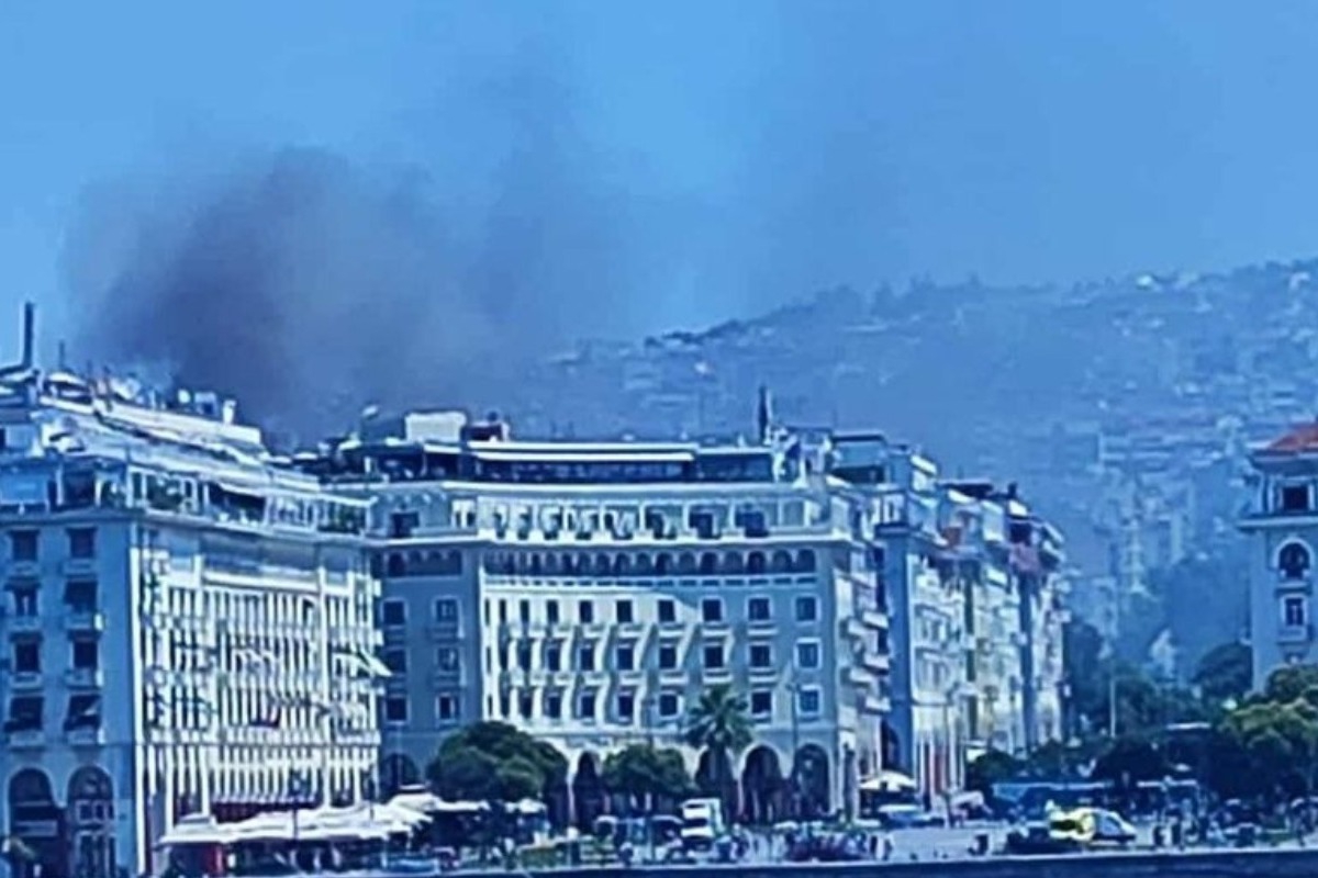 Θεσσαλονίκη: Φωτιά στο Καπάνι – Στο σημείο ισχυρές δυνάμεις της Πυροσβεστικής