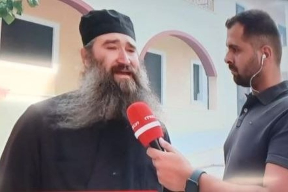 Φωτιά στα Συχαινά Αχαΐας - Πατέρας Γερβάσιος: «Σώθηκε από θαύμα το μοναστήρι της Αγίας Παρασκευής»