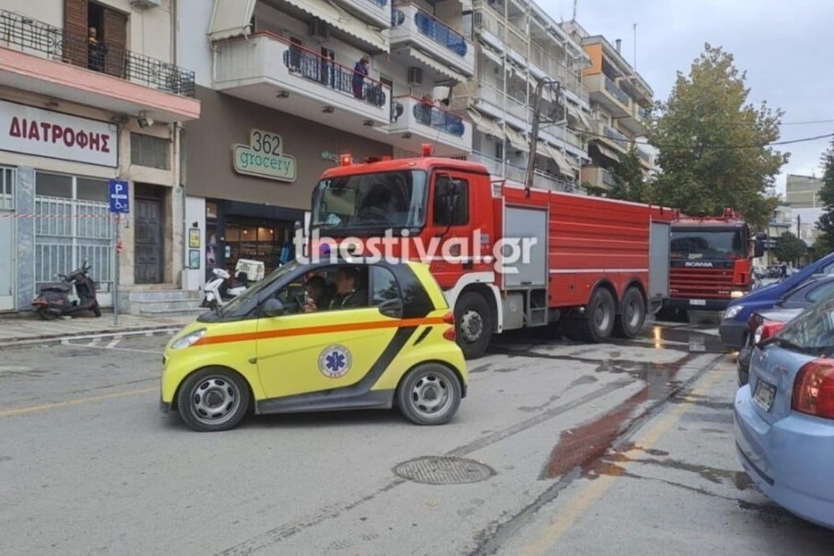 Θεσσαλονίκη: Στο νοσοκομείο ένας άνδρας με εγκαύματα από φωτιά σε εστιατόριο