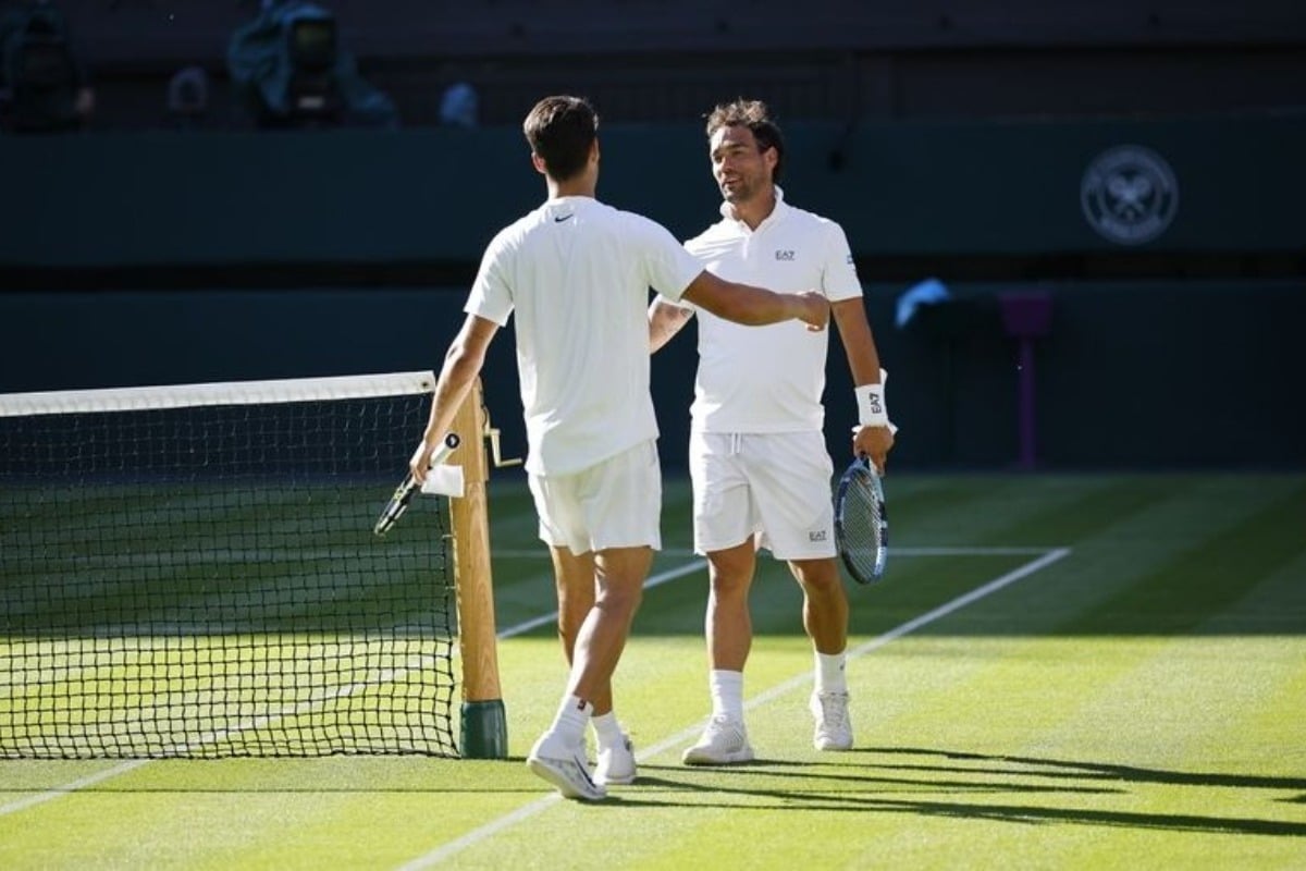 Wimbledon: Ο απίθανος πόντος του Φονίνι επί του Αλκαράθ που έκανε το κοινό να ουρλιάζει - Βίντεο