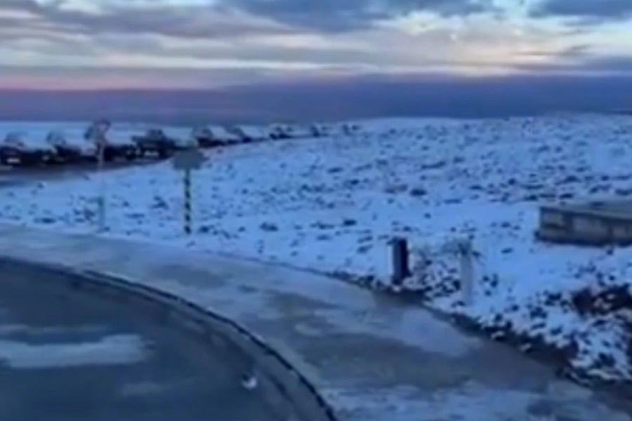 Απίστευτο καιρικό φαινόμενο στη Χιλή: Χιόνισε στην πιο ξηρή έρημο του κόσμου