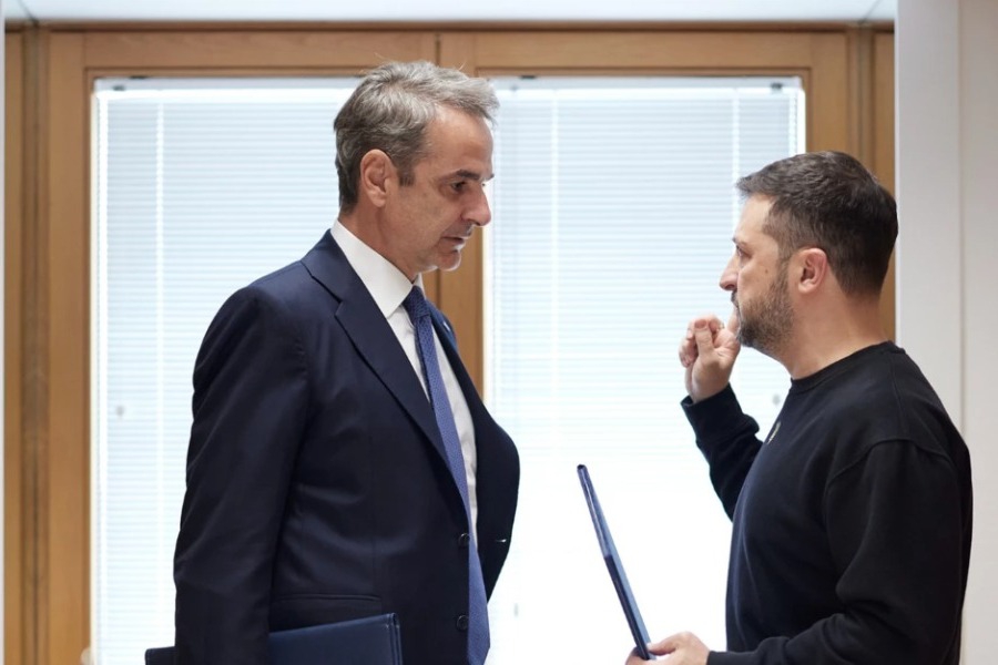 Τηλεφωνική επικοινωνία Μητσοτάκη - Ζελένσκι: «Η Ελλάδα θα συνεχίσει να στηρίζει την Ουκρανία»