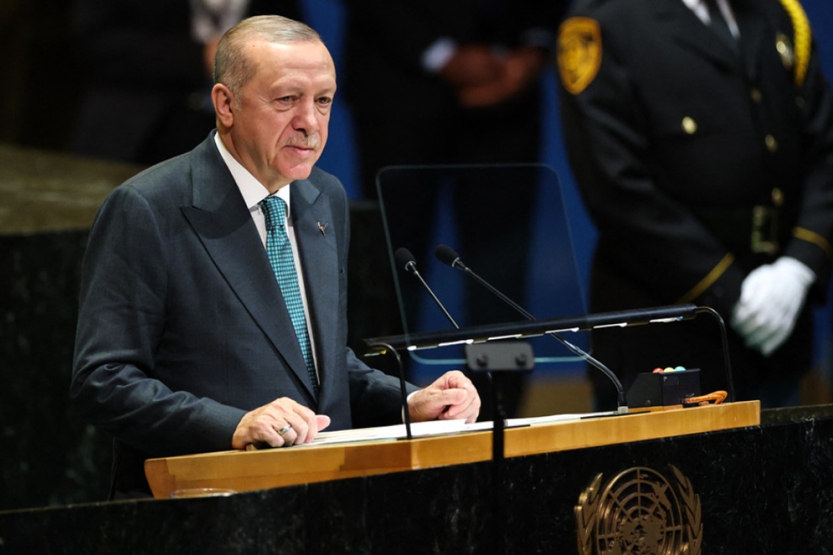 «Η Τουρκία έχει δικαιώματα δυτικά της Κύπρου» είπε ο Ερντογάν στον ΟΗΕ - Ζήτησε αναγνώριση του ψευδοκράτους