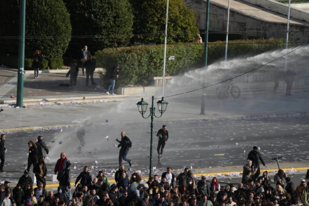 Συλλαλητήριο για τα Τέμπη - Δημογλίδου: Πώς ξεκίνησαν τα επεισόδια