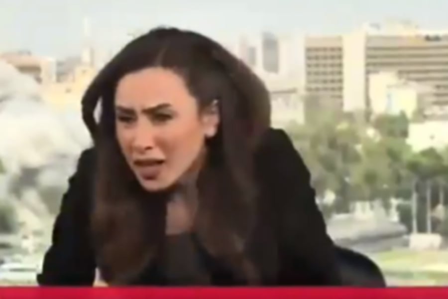 Βίντεο: Το ισραηλινό χτύπημα στη Δαμασκό σε live μετάδοση