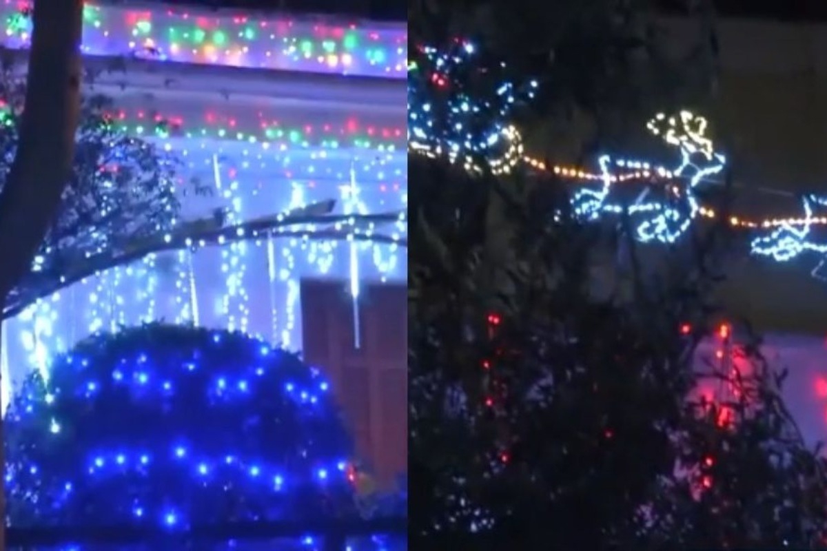 Χαλάνδρι: Αυτό είναι το πιο χριστουγεννιάτικο σπίτι στην Αθήνα - Στολισμένο με 20.000 λαμπιόνια