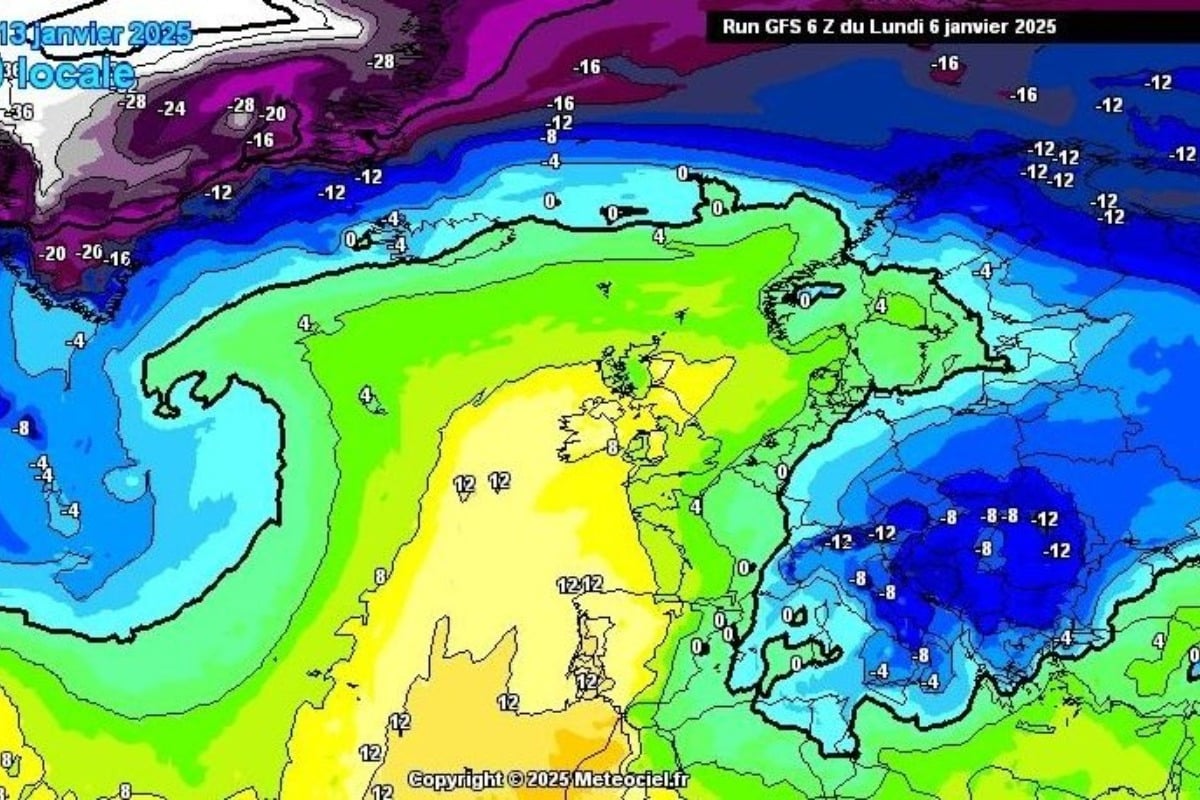 Καιρός: Στα λευκά όλη Ελλάδα - Η πρόβλεψη του GFS για χιόνια και στην Αττική