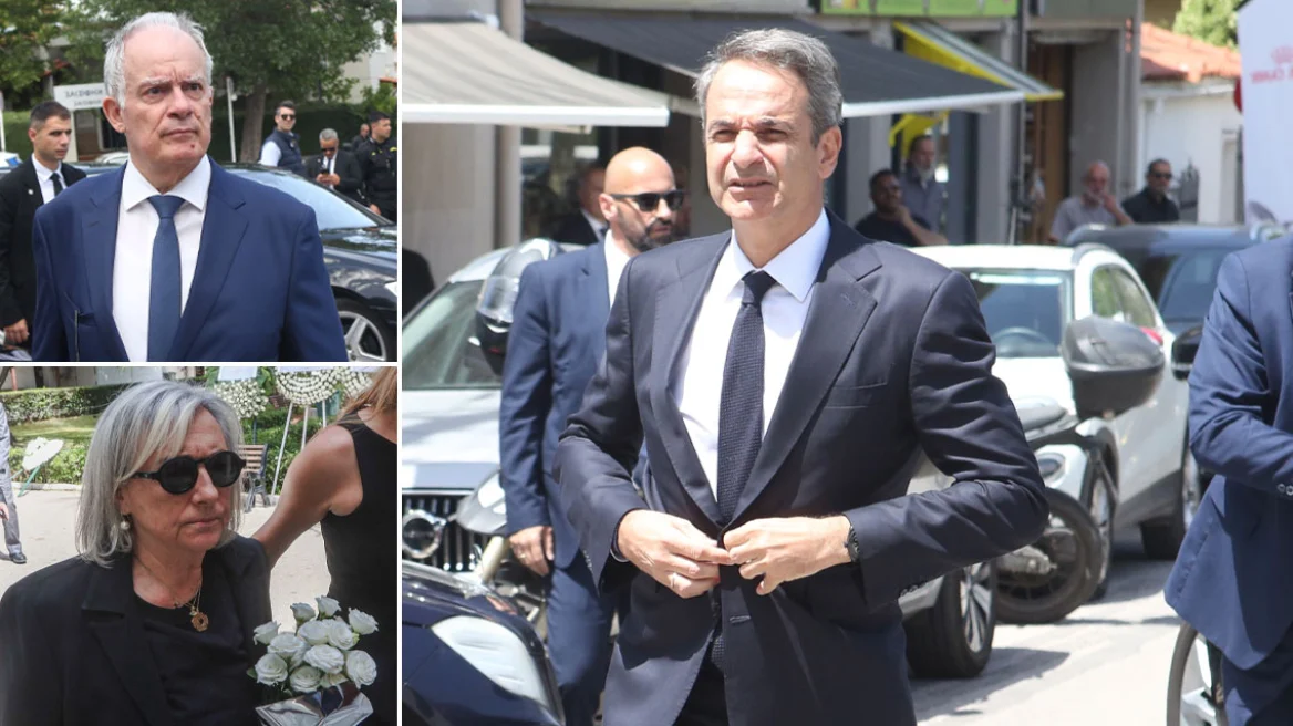 Πέτρος Μολυβιάτης: Με την ελληνική σημαία έφτασε η σορός για την κηδεία
