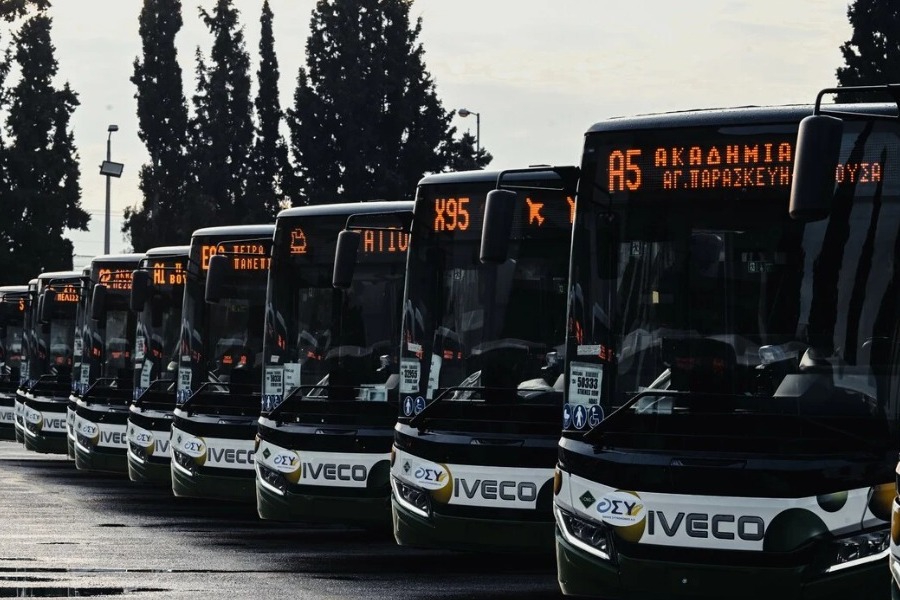 Στάση εργασίας στα λεωφορεία στις 17 Δεκεμβρίου