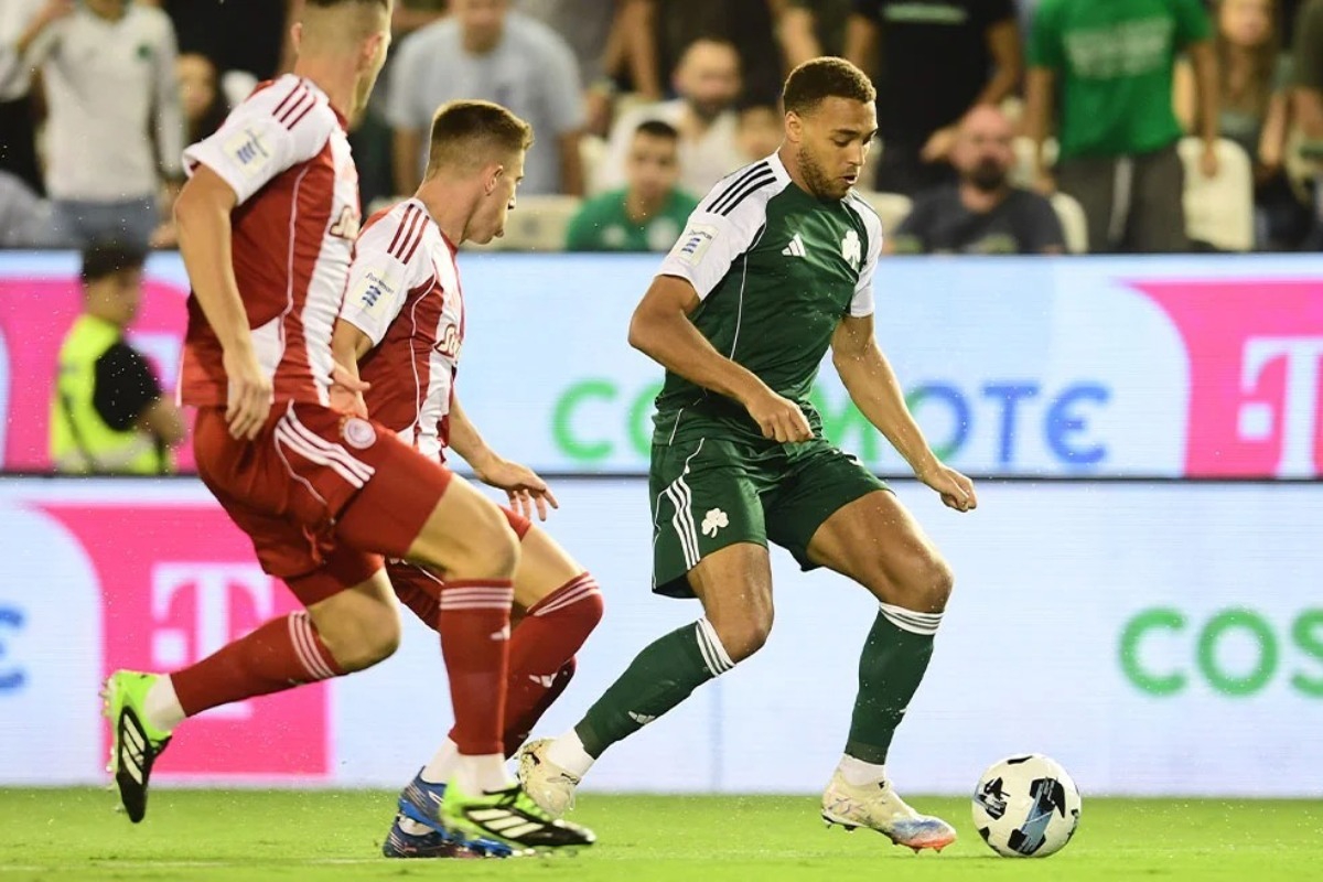 Παναθηναϊκός - Ολυμπιακός 1-1: Μοιρασιά στη Λεωφόρο, τον κράτησε στο -8 με γκολ του Ελ Κααμπί στο 92ο λεπτό