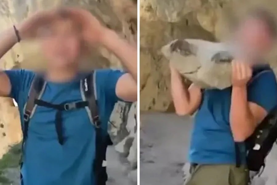 Η βλακώδης κίνηση νεαρού τουρίστα που μπορεί να τιμωρηθεί με τεράστιο πρόστιμο