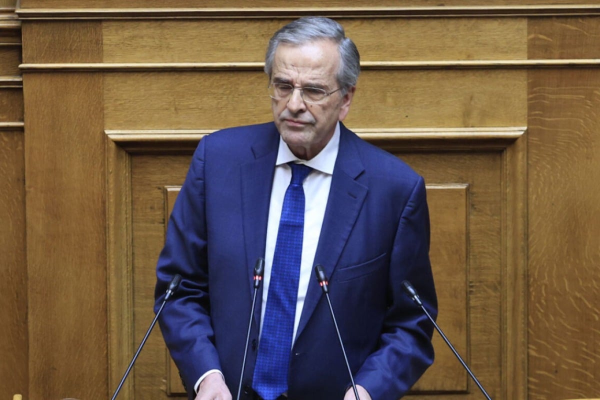 Σαμαράς: Θα απέχω από την αποψινή ψηφοφορία στη Βουλή