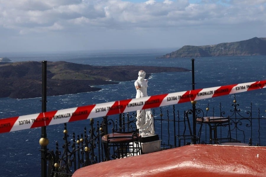 Νέος σεισμός 4,5 Ρίχτερ στη Σαντορίνη