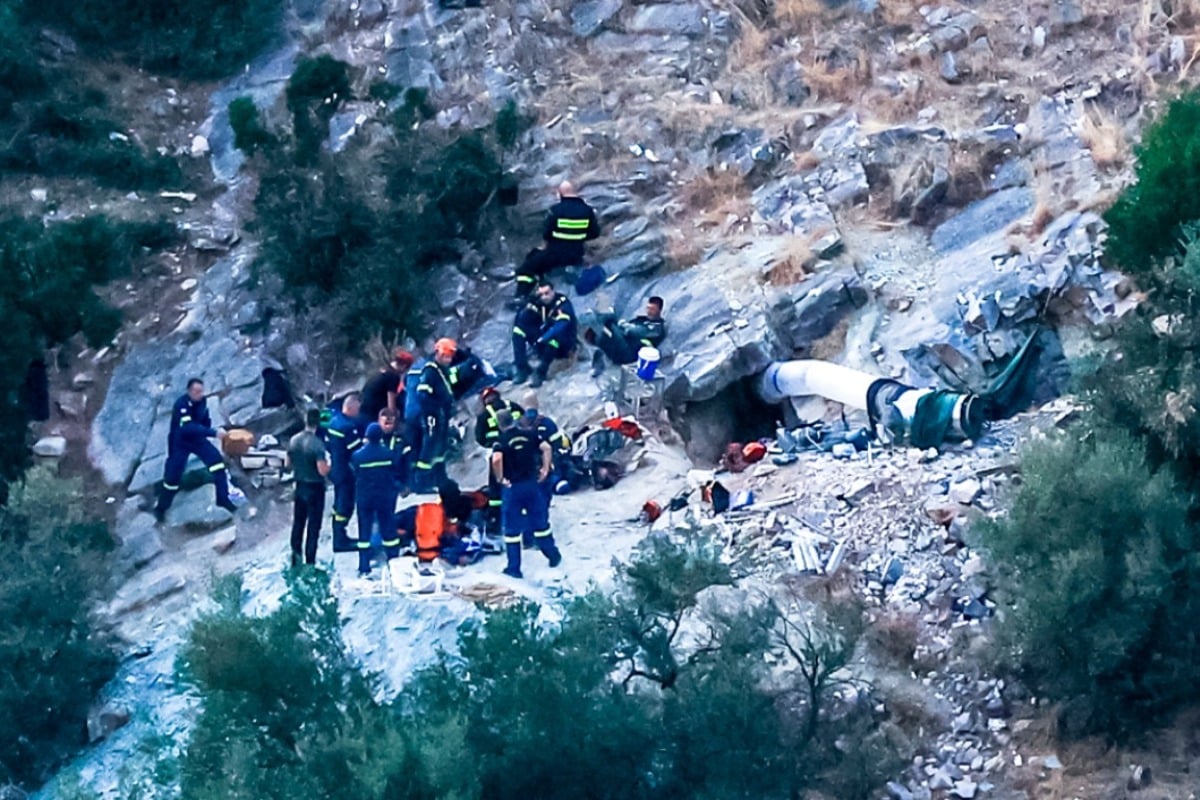 Επί 12 ώρες προσπαθούσαν να απεγκλωβίσουν τον 53χρονο στη Λάρισα - Πώς έγινε η τραγωδία, τι έψαχνε στη σπηλιά