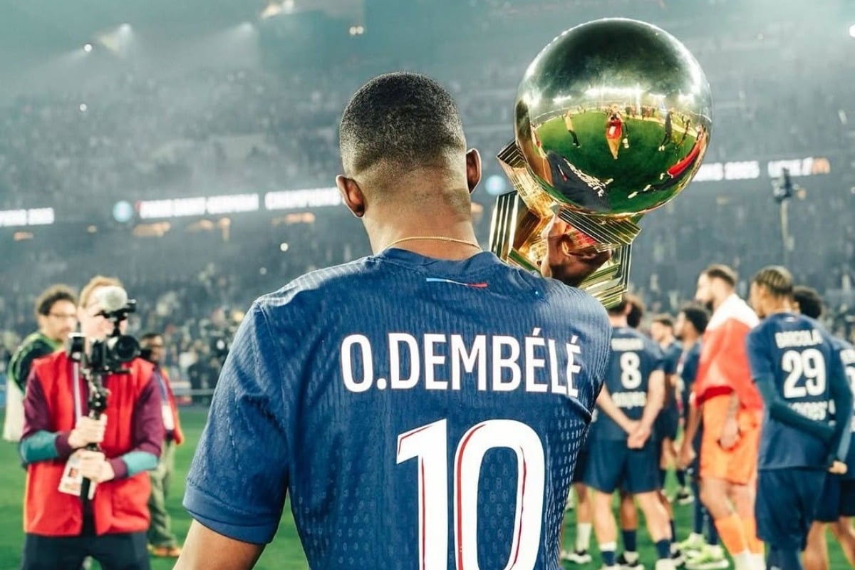 UEFA: Ο Ουσμάν Ντεμπελέ κορυφαίος του Champions League 2024–25!