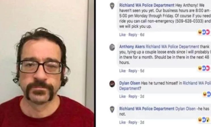 Βιρτζίνια: Η αστυνομία ψάχνει ύποπτο και εκείνος απαντά κάτω από τη φωτογραφία του!