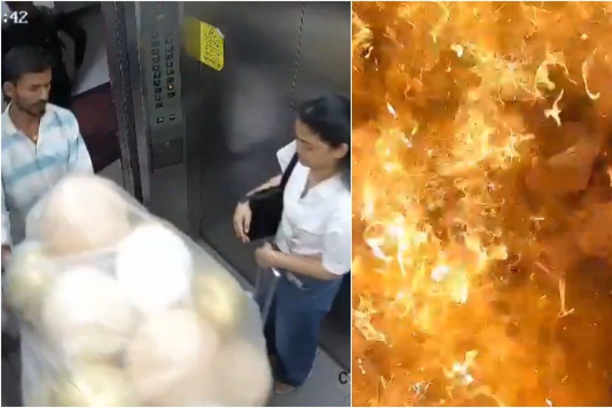 Ινδία: Μπαλόνια γεμάτα αέριο εξερράγησαν μέσα σε ασανσέρ – Δύο τραυματίες