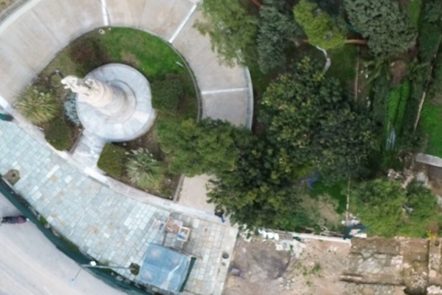 Αποκαλύφθηκε εντυπωσιακό ρωμαϊκό συγκρότημα με στοές στη Βασιλίσσης Όλγας - Δείτε εικόνες