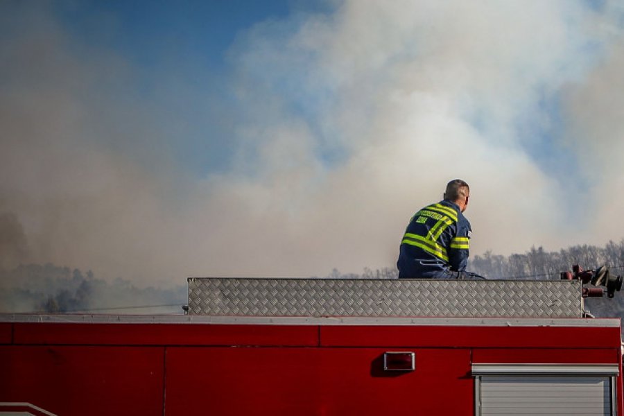 Φωτιά στον Ασπρόπυργο - Ήχησε το 112 για ετοιμότητα