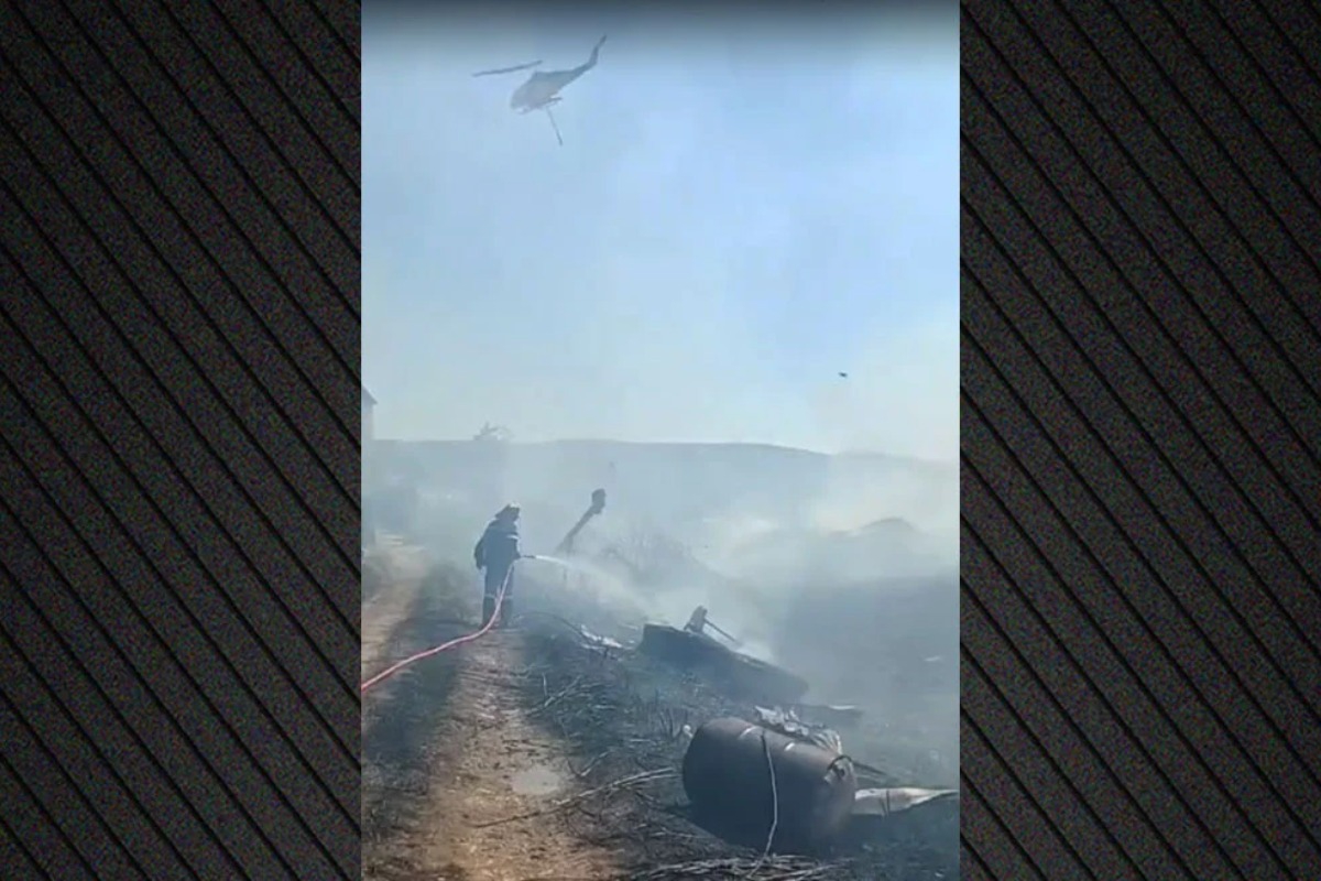Πυρκαγιά στο Περιβολάκι Θεσσαλονίκης: Ήχησε το 112 – Δείτε βίντεο