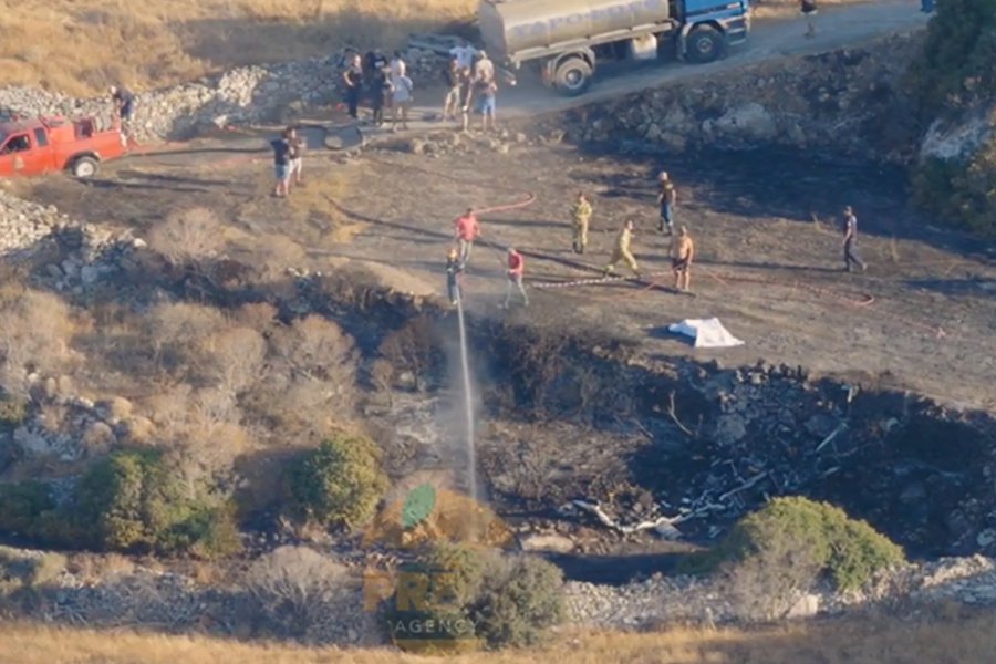 «Γύριζε γύρω από τον εαυτό του και έπεσε» – Συγκλονιστική μαρτυρία για τη συντριβή του ελικοπτέρου στη Σίφνο
