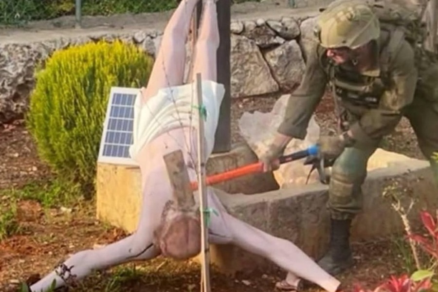 Ο στρατός του Ισραήλ παραδέχεται ότι μέλος του χτυπούσε με σφυρί άγαλμα του Ιησού στον Λίβανο