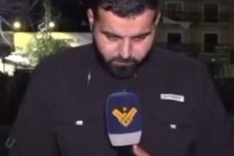 Δημοσιογράφος χτυπήθηκε από drone εν ώρα ζωντανής σύνδεσης - Βίντεο