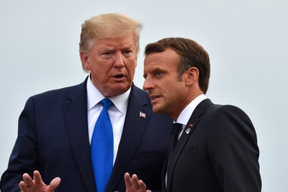 Σοκαριστικό: Ο Τραμπ εξευτελίζει δημόσια τον Μακρόν