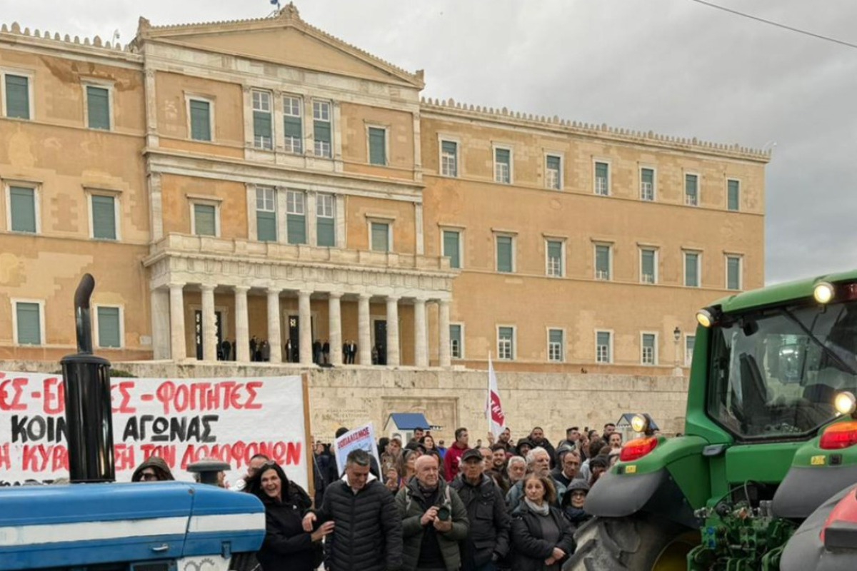 Απόβαση αγροτών με τρακτέρ στην Αθήνα: Το πρόγραμμα των κινητοποιήσεων και οι κυκλοφοριακές ρυθμίσεις