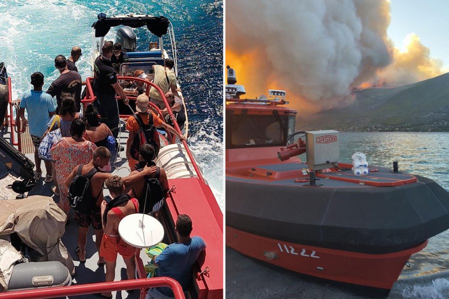 Πώς η Πυροσβεστική διέσωσε πολίτες στη μεγάλη φωτιά της Αττικοβοιωτίας - Συγκλονιστικά βίντεο